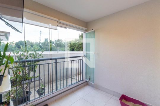 Varanda da Sala de apartamento à venda com 3 quartos, 73m² em Vila Penteado, São Paulo