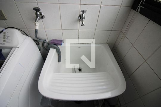 Área de Serviço de apartamento para alugar com 1 quarto, 70m² em Baeta Neves, São Bernardo do Campo