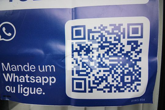 QR CODE de apartamento para alugar com 1 quarto, 70m² em Baeta Neves, São Bernardo do Campo