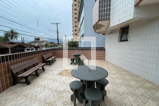 Área Externa de apartamento para alugar com 1 quarto, 58m² em Vilamar, Praia Grande