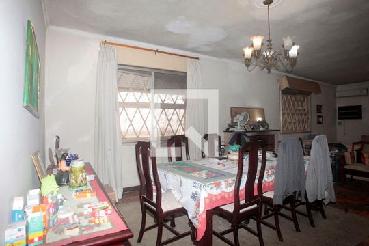 Sala de Jantar de casa à venda com 3 quartos, 260m² em Petrópolis, Porto Alegre