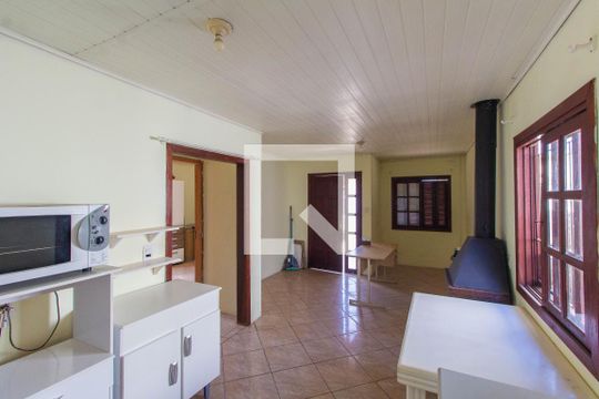 Sala/Cozinha de casa à venda com 2 quartos, 80m² em Estância Velha, Canoas
