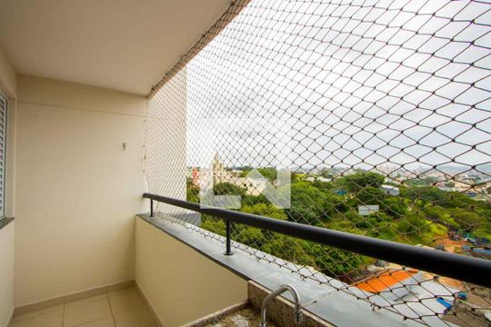 Varanda da sala de apartamento à venda com 2 quartos, 70m² em Vila Humaita, Santo André