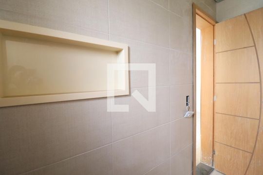 Banheiro de apartamento para alugar com 2 quartos, 82m² em Vila Valparaíso, Santo André