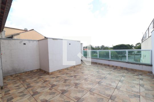 Terraço de apartamento para alugar com 2 quartos, 82m² em Vila Valparaíso, Santo André