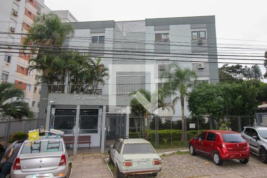 Fachada do condomínio de apartamento à venda com 1 quarto, 63m² em Nonoai, Porto Alegre