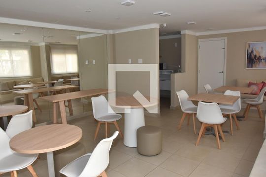 Área comum - Salão de festas de apartamento para alugar com 1 quarto, 26m² em Jardim Cidalia, São Paulo