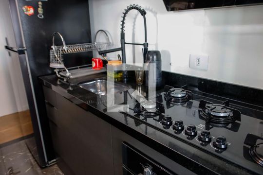 cozinha de apartamento à venda com 2 quartos, 55m² em São Pedro, Osasco
