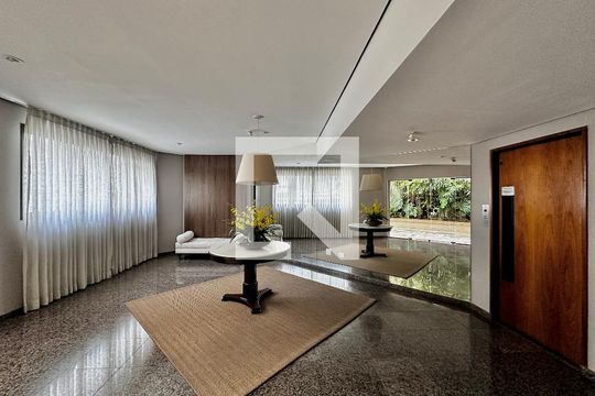 Hall Social Bloco  de apartamento para alugar com 3 quartos, 172m² em Cidade Monções, São Paulo