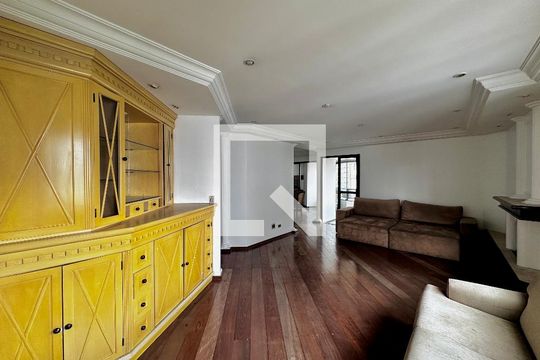 Sala de apartamento para alugar com 3 quartos, 172m² em Cidade Monções, São Paulo