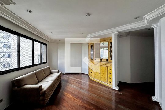 Sala de apartamento para alugar com 3 quartos, 172m² em Cidade Monções, São Paulo