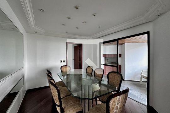 Sala de apartamento para alugar com 3 quartos, 172m² em Cidade Monções, São Paulo