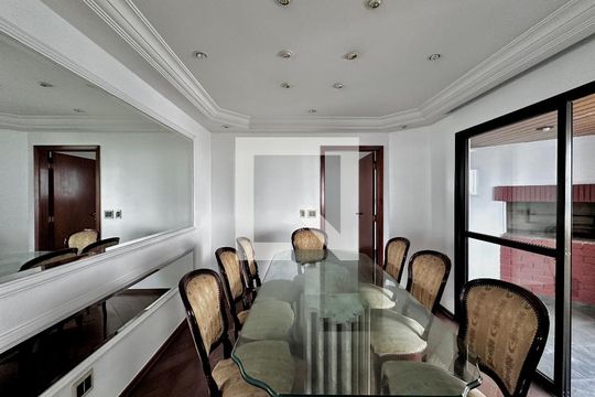 Sala de apartamento para alugar com 3 quartos, 172m² em Cidade Monções, São Paulo