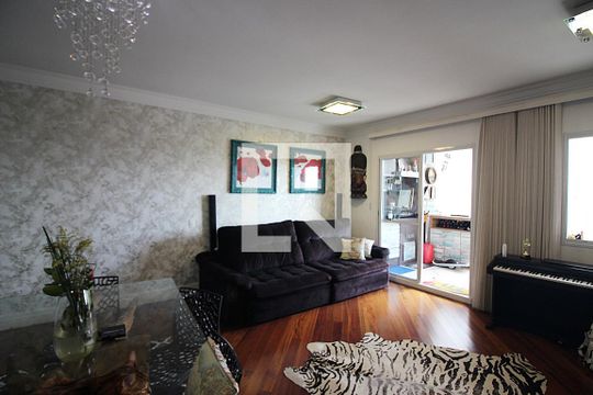 Sala de apartamento à venda com 3 quartos, 102m² em Baeta Neves, São Bernardo do Campo