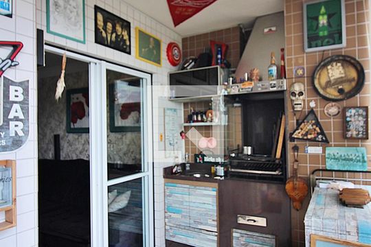 Sala Sacada de apartamento à venda com 3 quartos, 102m² em Baeta Neves, São Bernardo do Campo