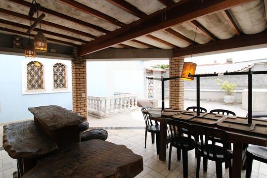 Terraço Gourmet de casa à venda com 3 quartos, 280m² em Jardim Guanca, São Paulo