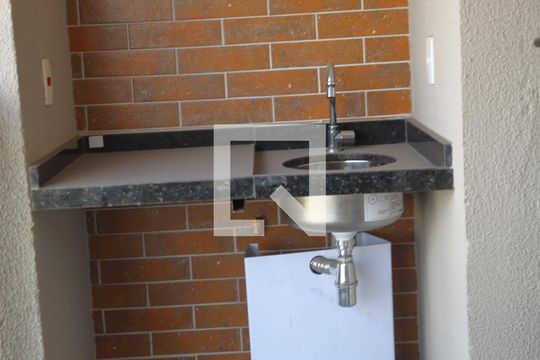 Varanda da Sala de apartamento à venda com 2 quartos, 54m² em Jardim do Mar, São Bernardo do Campo