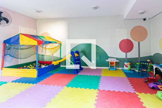 Condomínio - Brinquedoteca  de apartamento para alugar com 3 quartos, 64m² em Tatuapé, São Paulo
