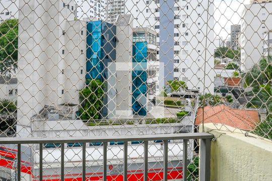 varanda de apartamento para alugar com 1 quarto, 62m² em Aclimação, São Paulo