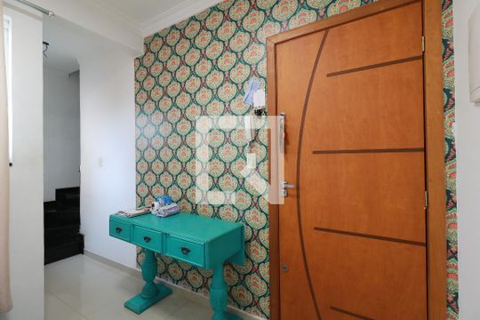 Sala de apartamento à venda com 2 quartos, 90m² em Parque Capuava, Santo André