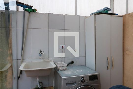 Área de Serviço de apartamento à venda com 2 quartos, 90m² em Parque Capuava, Santo André