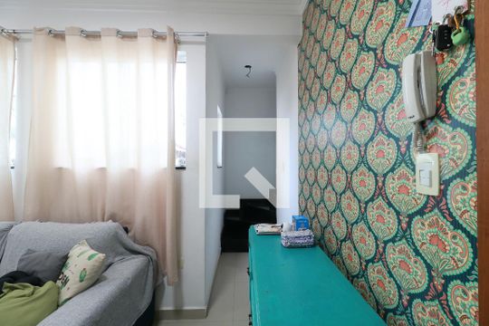 Sala de apartamento à venda com 2 quartos, 90m² em Parque Capuava, Santo André