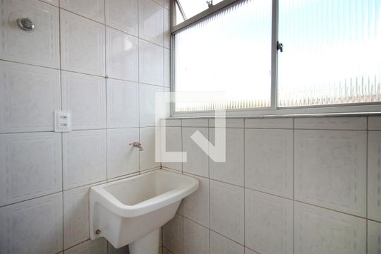 Área de Serviço de apartamento à venda com 2 quartos, 62m² em Sagrada Família, Belo Horizonte