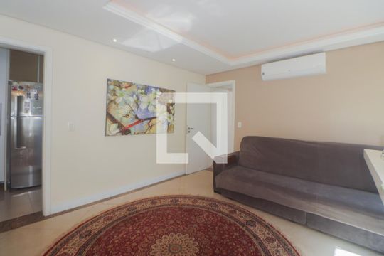Sala de apartamento à venda com 3 quartos, 89m² em Petrópolis, Porto Alegre