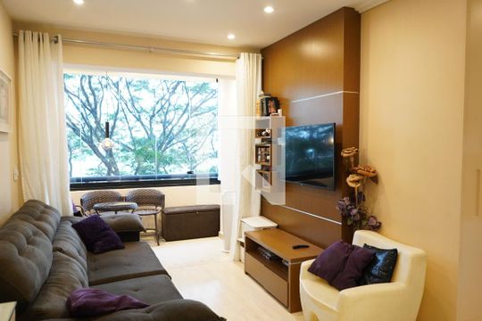 Sala de apartamento à venda com 2 quartos, 60m² em Jardim Analia Franco, São Paulo