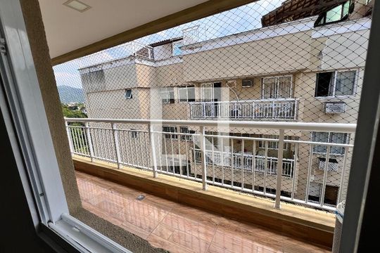Vista - Quarto 01 de apartamento à venda com 3 quartos, 143m² em Taquara, Rio de Janeiro