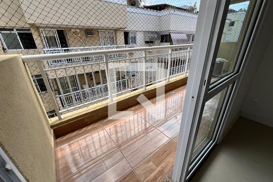 Varanda - Sala de apartamento à venda com 3 quartos, 143m² em Taquara, Rio de Janeiro
