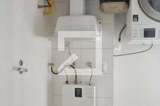Área de Serviço de apartamento à venda com 3 quartos, 88m² em Campestre, Santo André