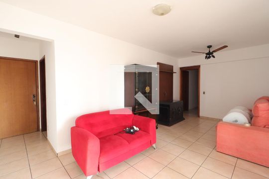 Sala de apartamento para alugar com 3 quartos, 100m² em Vila Seixas, Ribeirão Preto