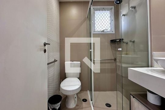 Banheiro Social de apartamento à venda com 2 quartos, 92m² em Jardim Dom Bosco, São Paulo