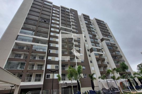 Fachada do bloco de kitnet/studio à venda com 1 quarto, 25m² em Vila Andrade, São Paulo
