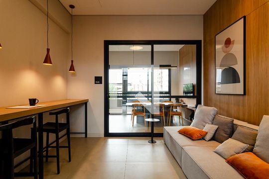 Coworking de kitnet/studio à venda com 1 quarto, 26m² em Mirandópolis, São Paulo