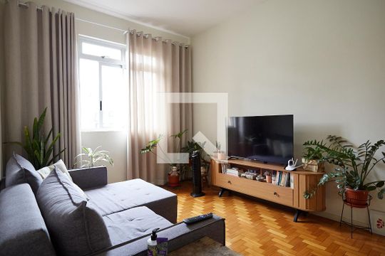 Sala de apartamento à venda com 3 quartos, 170m² em Serra, Belo Horizonte