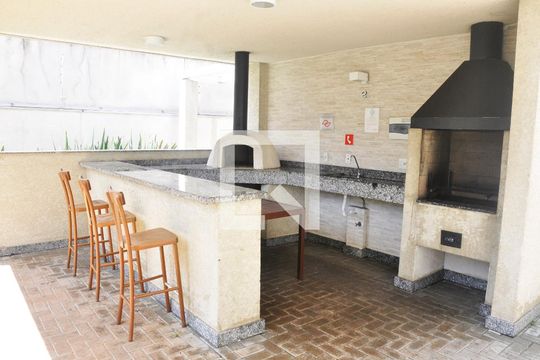 Área comum - Churrasqueira de apartamento à venda com 2 quartos, 34m² em Vila Palmeiras, São Paulo