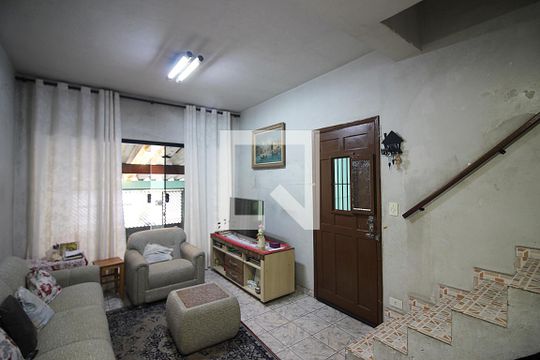 Sala de casa à venda com 3 quartos, 107m² em Conjunto Residencial Pombeva, São Bernardo do Campo