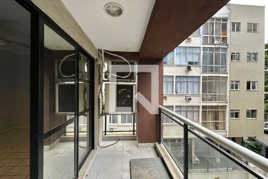 Varanda de apartamento para alugar com 2 quartos, 90m² em Botafogo, Rio de Janeiro