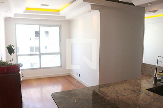 Sala de apartamento para alugar com 3 quartos, 74m² em Fundação, São Caetano do Sul