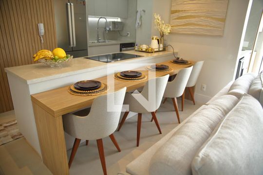 Sala de apartamento à venda com 2 quartos, 118m² em Baeta Neves, São Bernardo do Campo