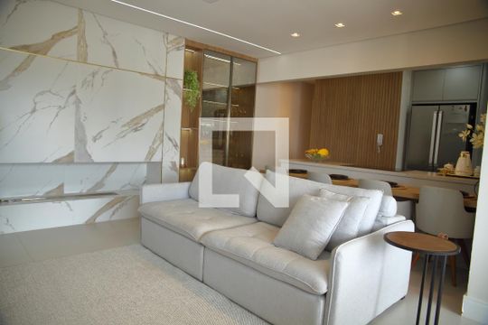 Sala de apartamento à venda com 2 quartos, 118m² em Baeta Neves, São Bernardo do Campo