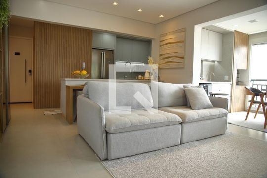 Sala de apartamento à venda com 2 quartos, 118m² em Baeta Neves, São Bernardo do Campo