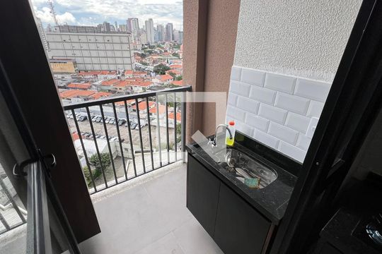 Cozinha de apartamento à venda com 2 quartos, 40m² em Pinheiros, São Paulo