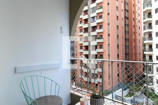 Varanda de apartamento para alugar com 1 quarto, 50m² em Vila Olímpia, São Paulo