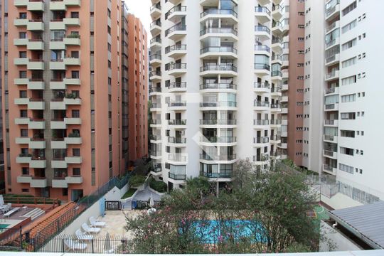 Vista da Varanda de apartamento para alugar com 1 quarto, 50m² em Vila Olímpia, São Paulo