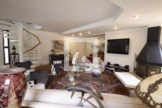 Sala 1 de apartamento à venda com 2 quartos, 157m² em Vila Morumbi, São Paulo
