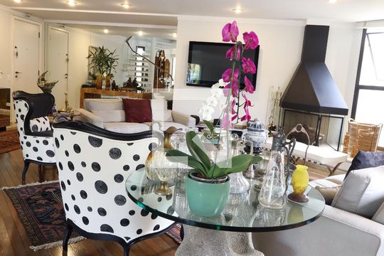 Sala 1 de apartamento à venda com 2 quartos, 157m² em Vila Morumbi, São Paulo