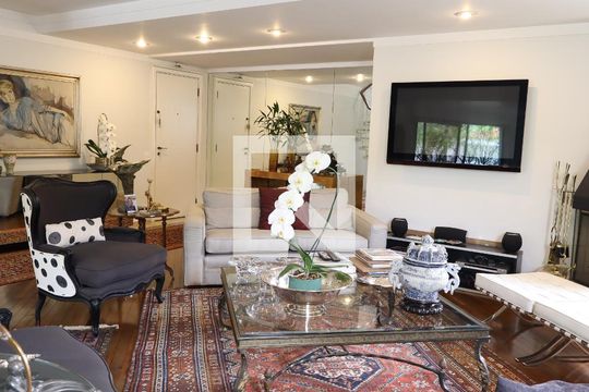 Sala 1 de apartamento à venda com 2 quartos, 157m² em Vila Morumbi, São Paulo